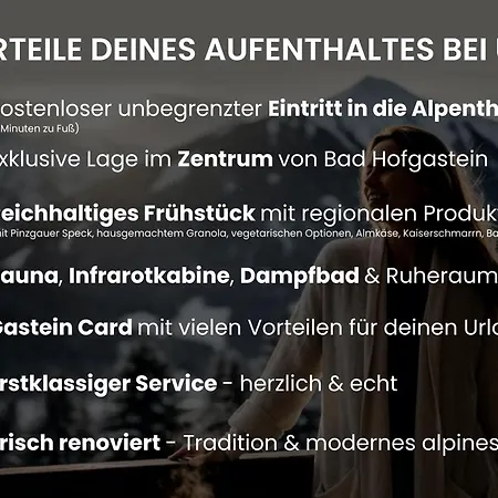 Greti - Alpine Boutique Mit Alpentherme Eintritt, Reichhaltigem Fruehstueck, Sauna * باد هوفغاستين